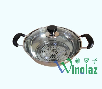 Non-sticky cooking pot   
