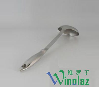 2 stainless steel soup spoon hollow handle