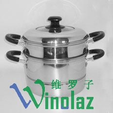 Combination of multi-pot with steamer 24CM Height 1..
