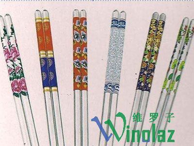 筷子印花图案